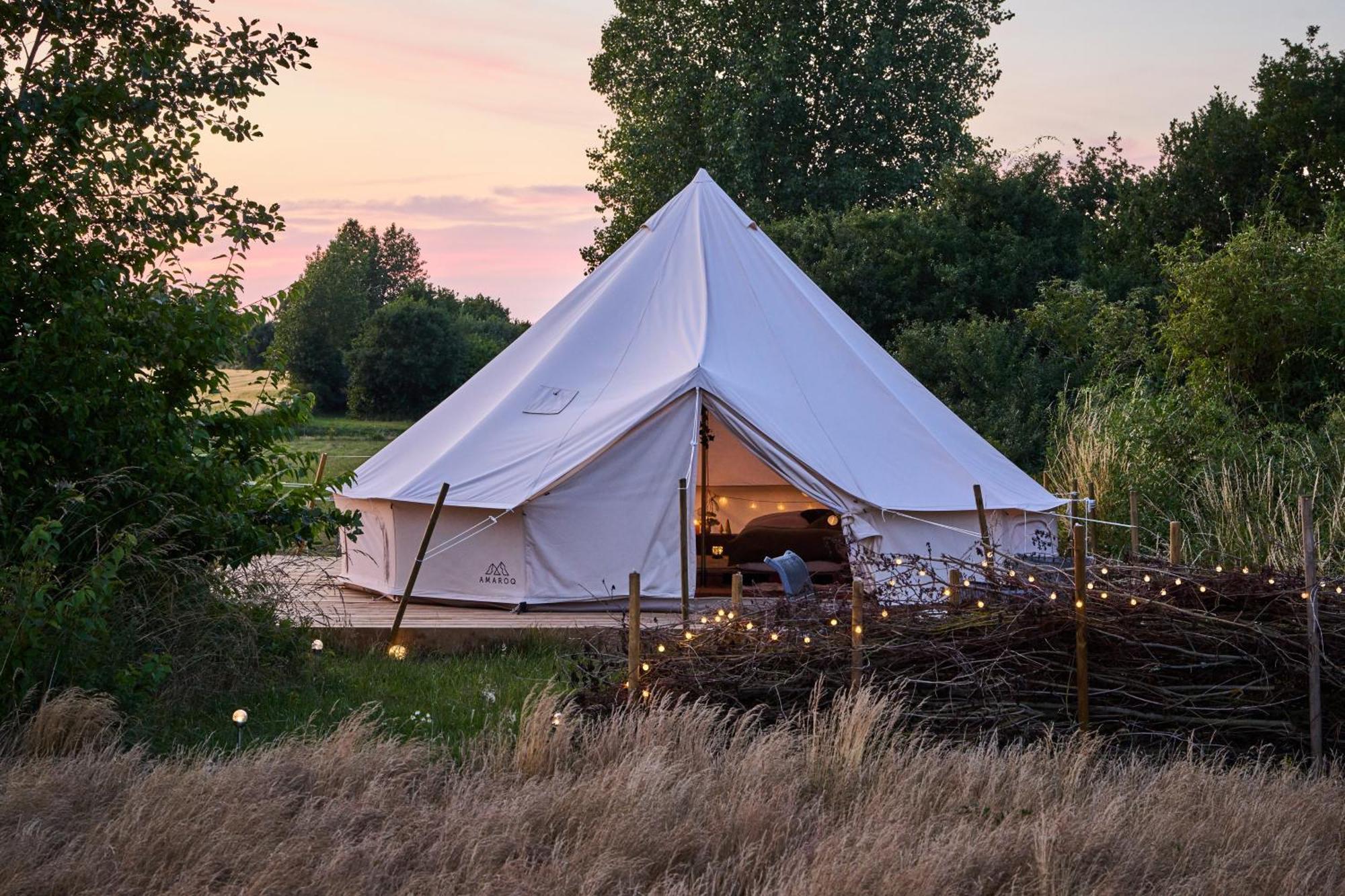 Hesselgaard Glamping Hotel Dalby Exterior photo